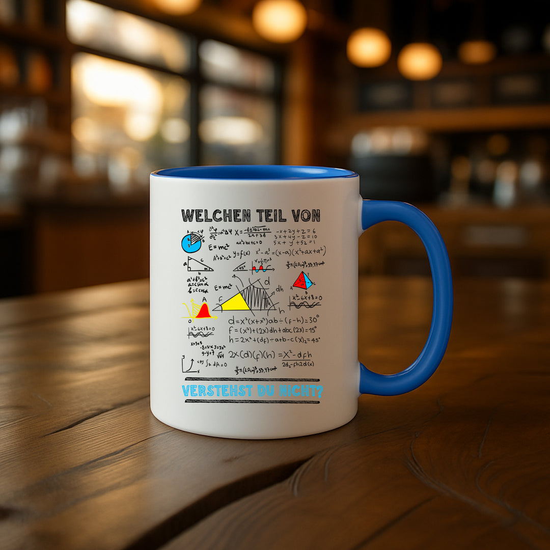 Mathematiker Tasse | Albert Einstein Kaffeetasse Lehrer Kaffeebecher Mathe Nerd | M1
