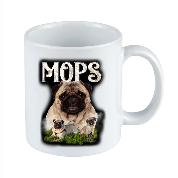 Mops Tasse | Kaffeetasse Kaffeebecher Hunde Hundetasse Hundefreunde
