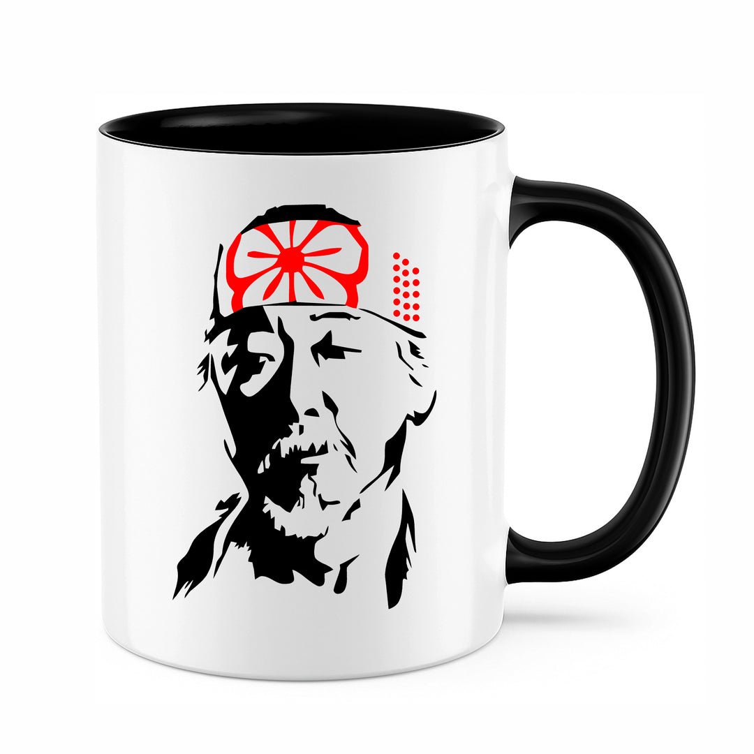 Mr. Miyagi Tasse | 80er Kaffeetasse Cobra Kai Kaffeebecher Karate Tiger MMA | M1