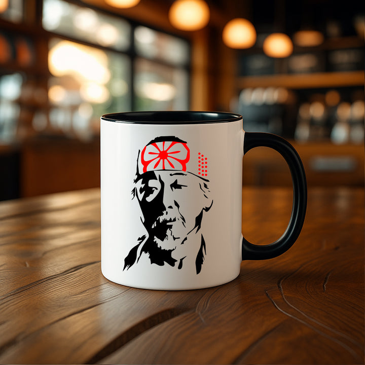 Mr. Miyagi Tasse | 80er Kaffeetasse Cobra Kai Kaffeebecher Karate Tiger MMA | M1