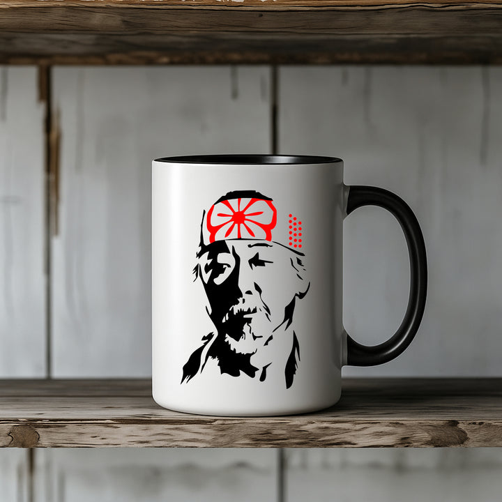 Mr. Miyagi Tasse | 80er Kaffeetasse Cobra Kai Kaffeebecher Karate Tiger MMA | M1
