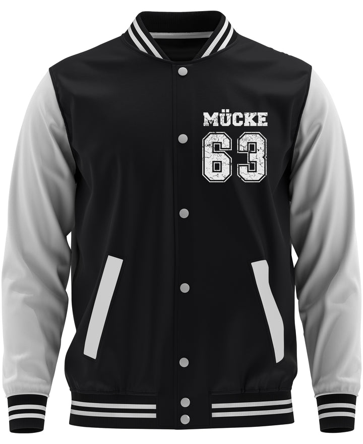 Mücke 63 College Jacke | Football Kult „Weltkulturerbe“ | M1