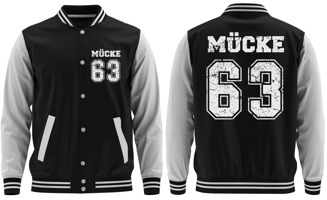 Mücke 63 College Jacke | Football Kult „Weltkulturerbe“ | M1