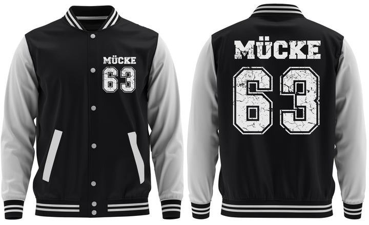 Mücke 63 College Jacke | Football Kult „Weltkulturerbe“ | M1