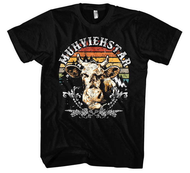 Muhviehstar T-Shirt | Landwirt Traktor Bauer