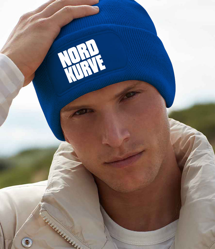 Nordkurve Mütze | Fussball Ultras Stadion | Patch Beanie
