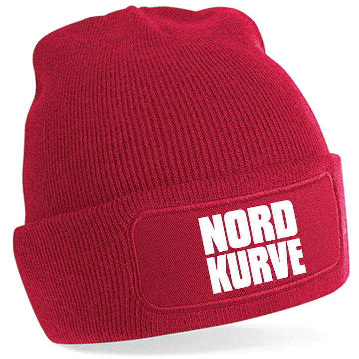 Nordkurve Mütze | Fussball Ultras Stadion | Patch Beanie
