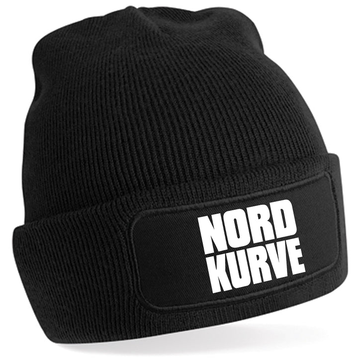 Nordkurve Mütze | Fussball Ultras Stadion | Patch Beanie