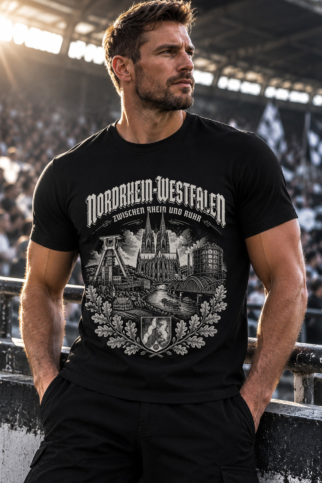 Historica Nordrhein-Westfalen T-Shirt | NRW Rhein Ruhrgebiet Heimat