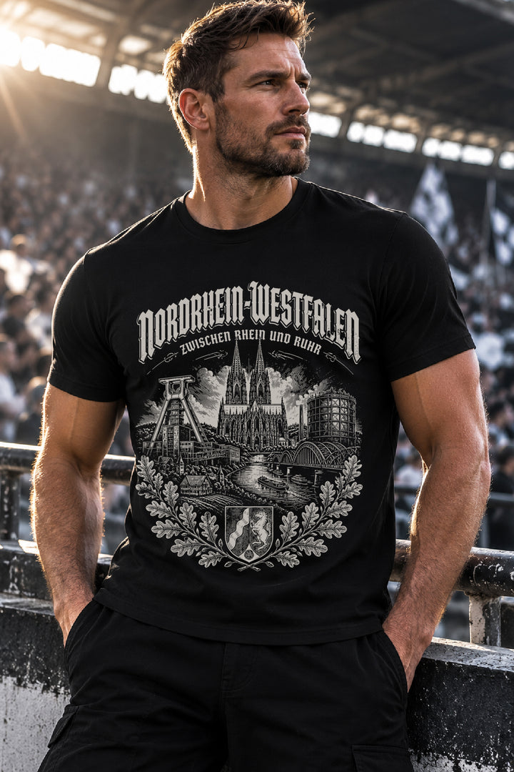 Historica Nordrhein-Westfalen T-Shirt | NRW Rhein Ruhrgebiet Heimat