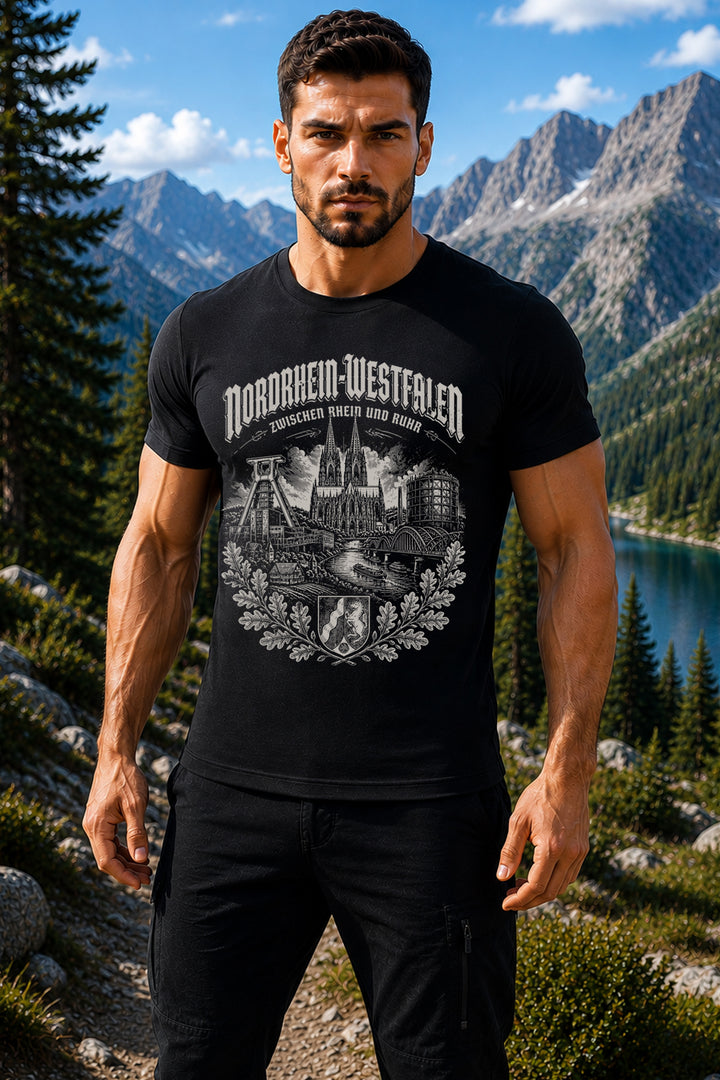 Historica Nordrhein-Westfalen T-Shirt | NRW Rhein Ruhrgebiet Heimat