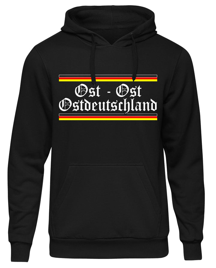 Ost – Ost Ostdeutschland Kapuzenpullover | DDR Heimat Oldschool
