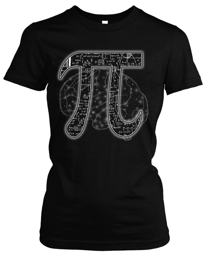 Pi Mathe Damen T-Shirt | Physiker Lehrer Nerd Genie
