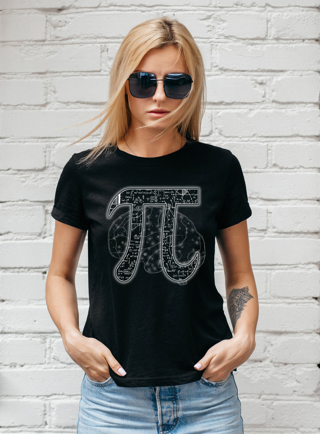 Pi Mathe Damen T-Shirt | Physiker Lehrer Nerd Genie