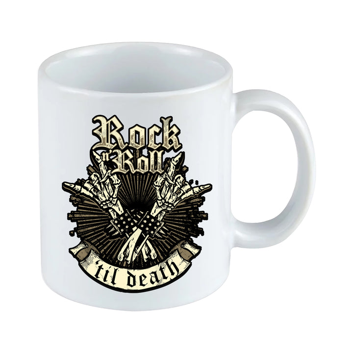 Rock'n Roll Tasse | Rock Musik Kaffeetasse Kaffeebecher Festival Metal Musiker | M2