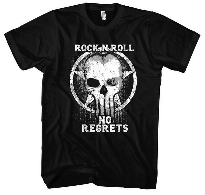 Rock ’n’ Roll T-Shirt | Musik Totenkopf Skull| M3