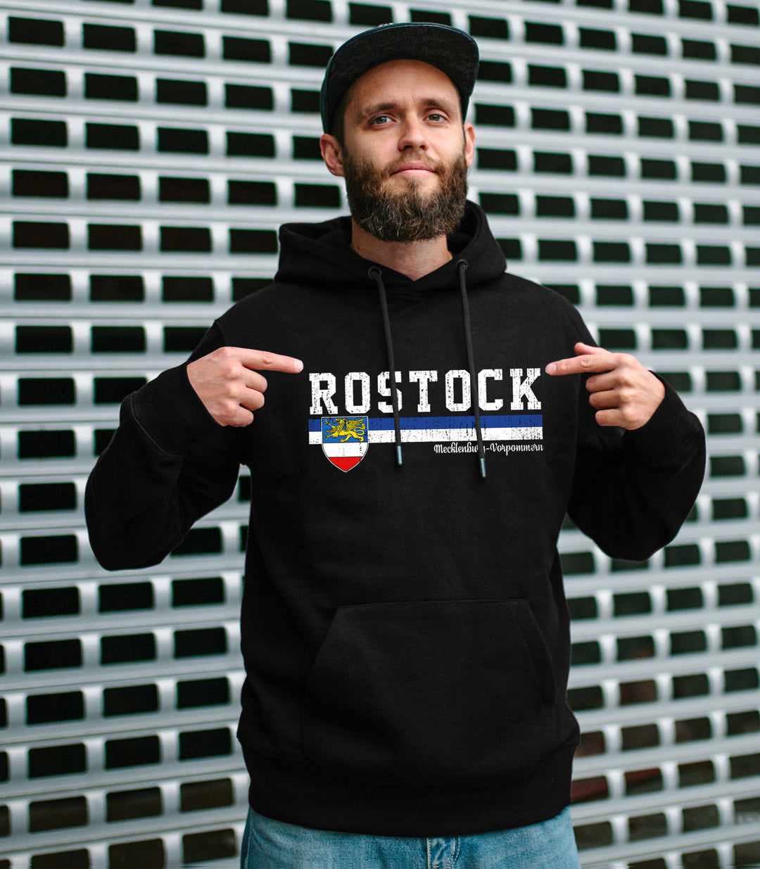 Rostock Heimat Kapuzenpullover | Fanartikel für Mecklenburg