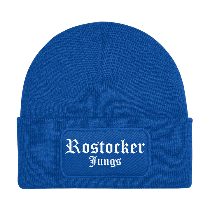 Rostocker Jungs Mütze | Fußball Wintermütze | Patch Beanie