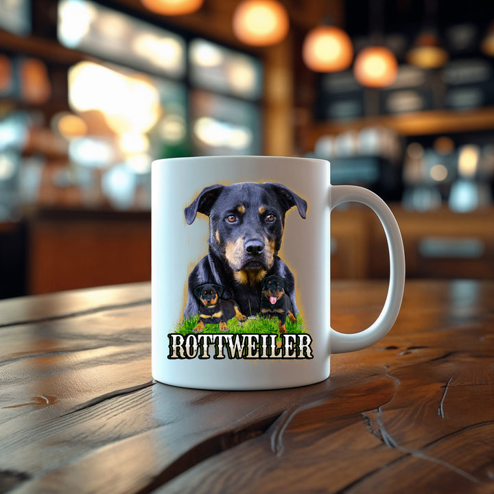 Rottweiler Tasse | Kaffeetasse Kaffeebecher Hunde Hundetasse Hundefreunde