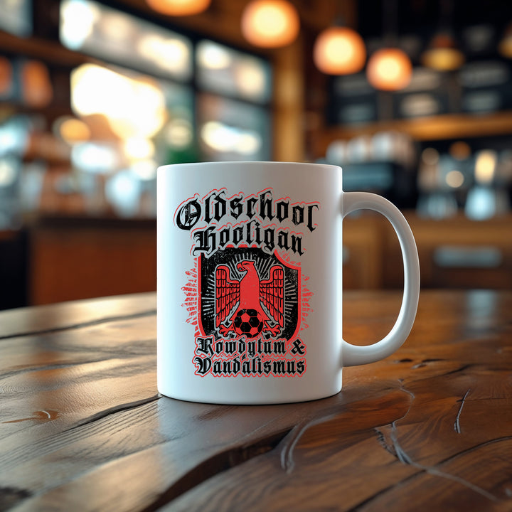 Rowdytum & Vandalismus Tasse | Ultras Kaffeetasse Kaffeebecher Hooligan WM Supporter