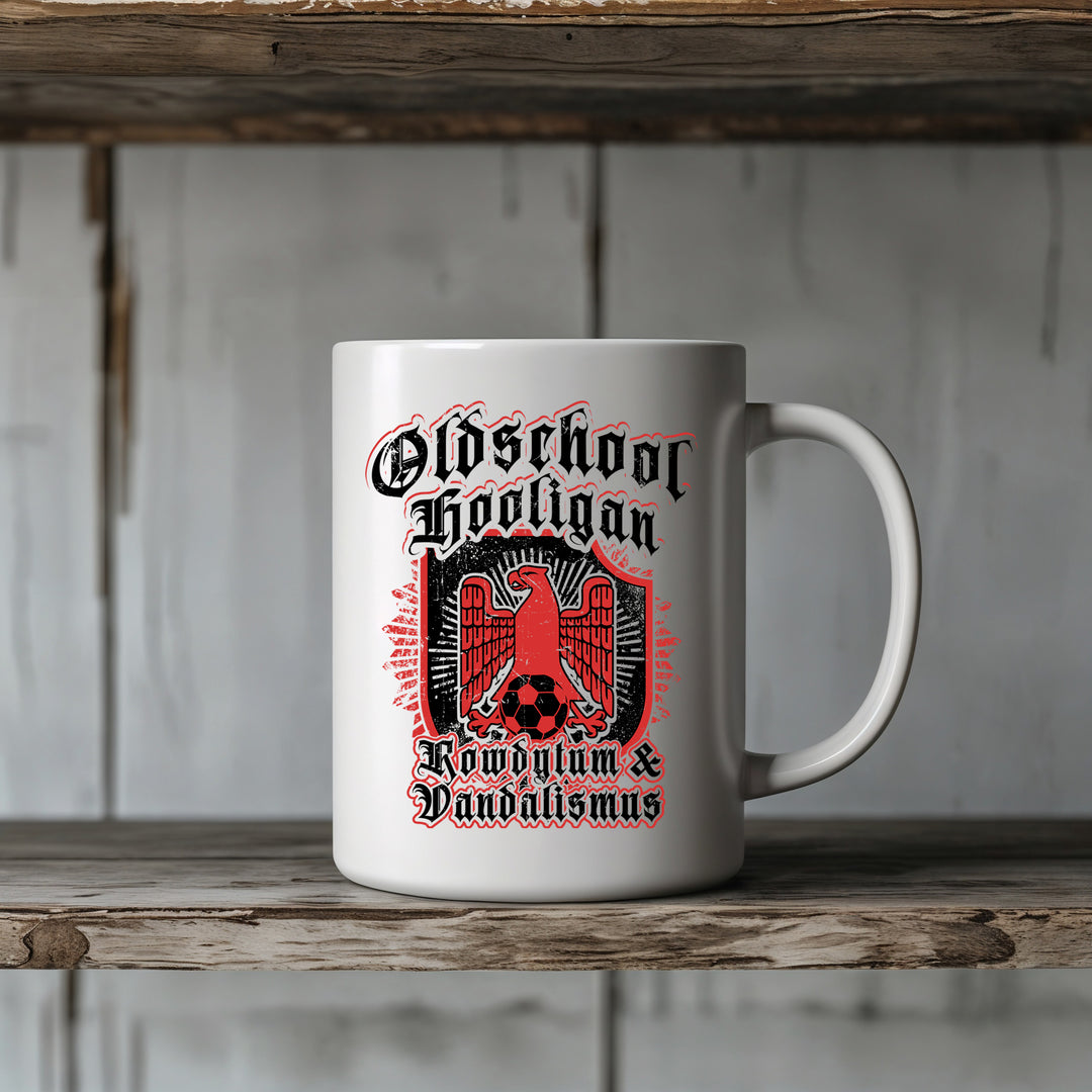 Rowdytum & Vandalismus Tasse | Ultras Kaffeetasse Kaffeebecher Hooligan WM Supporter
