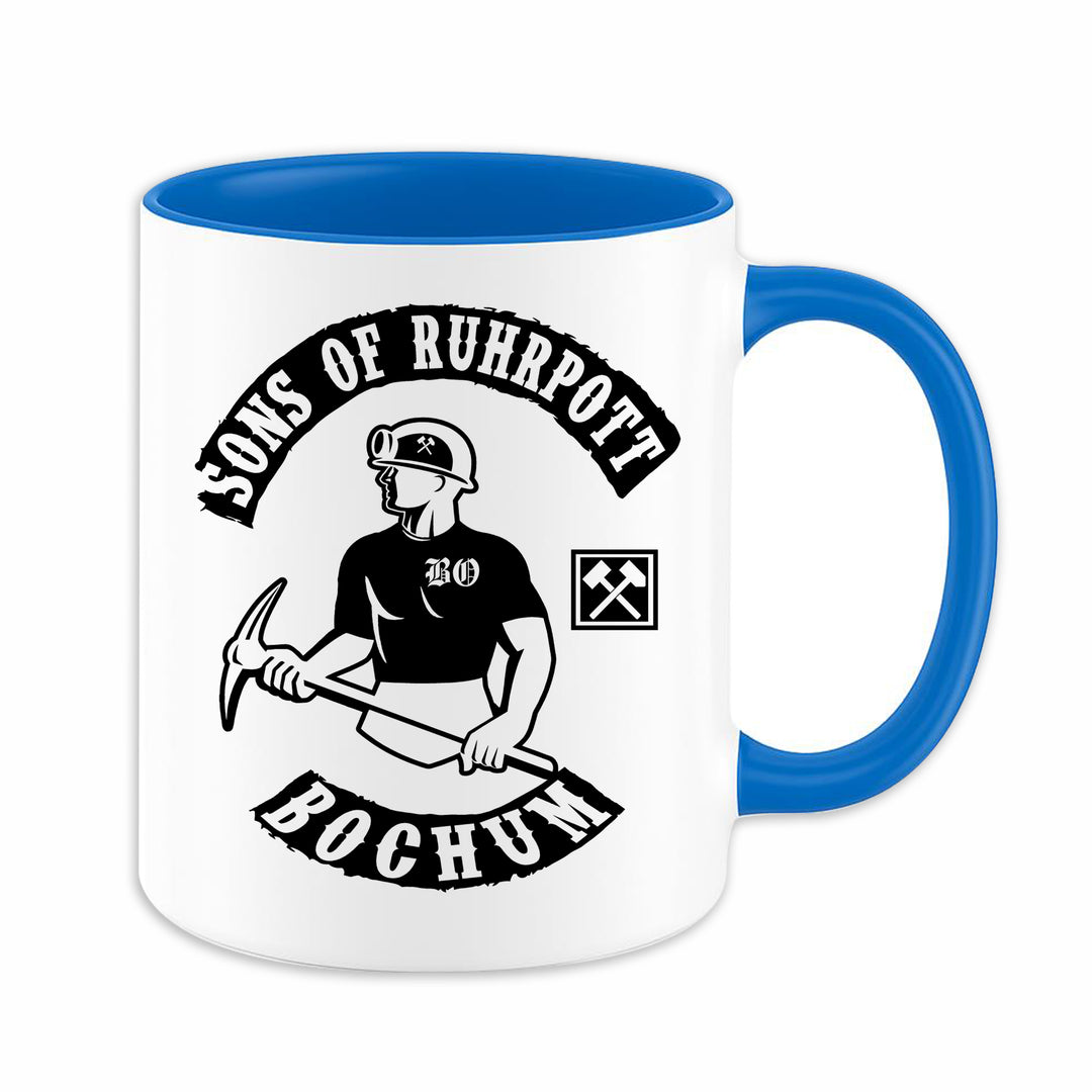 Sons of Ruhrpott Tasse | Glück auf Kaffeetasse Kaffeebecher Zeche Kumpel Ruhrgebiet