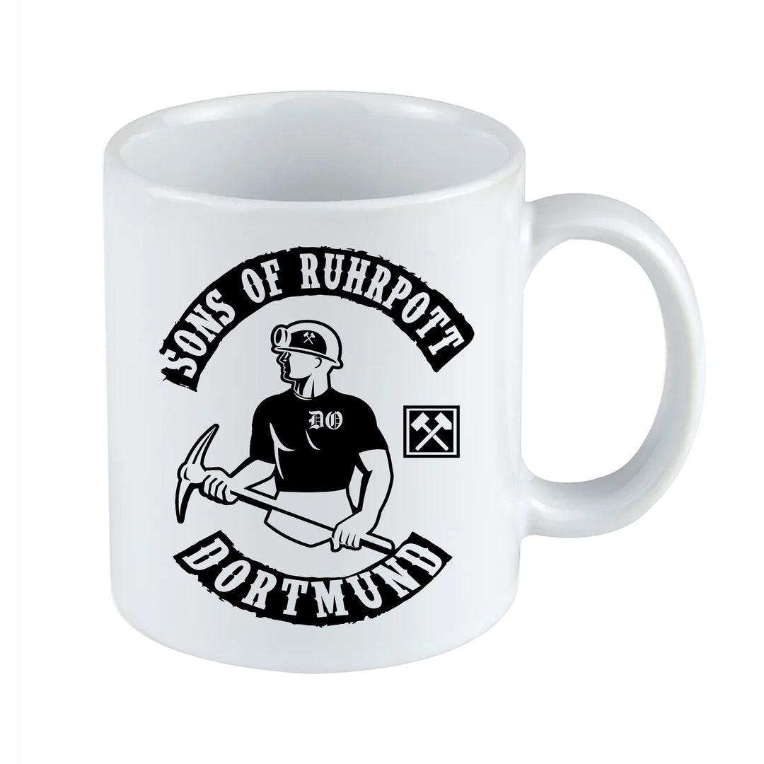 Sons of Ruhrpott Tasse | Glück auf Kaffeetasse Kaffeebecher Zeche Kumpel Ruhrgebiet