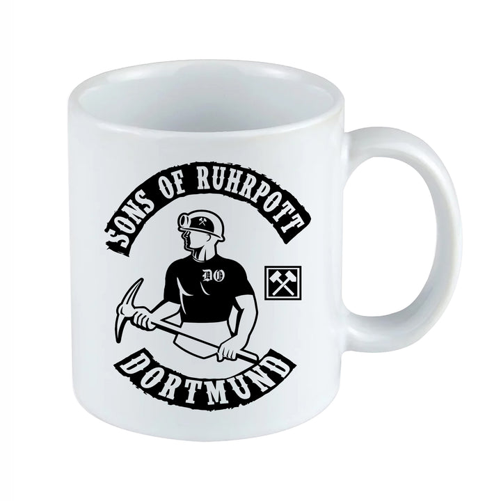 Sons of Ruhrpott Tasse | Glück auf Kaffeetasse Kaffeebecher Zeche Kumpel Ruhrgebiet