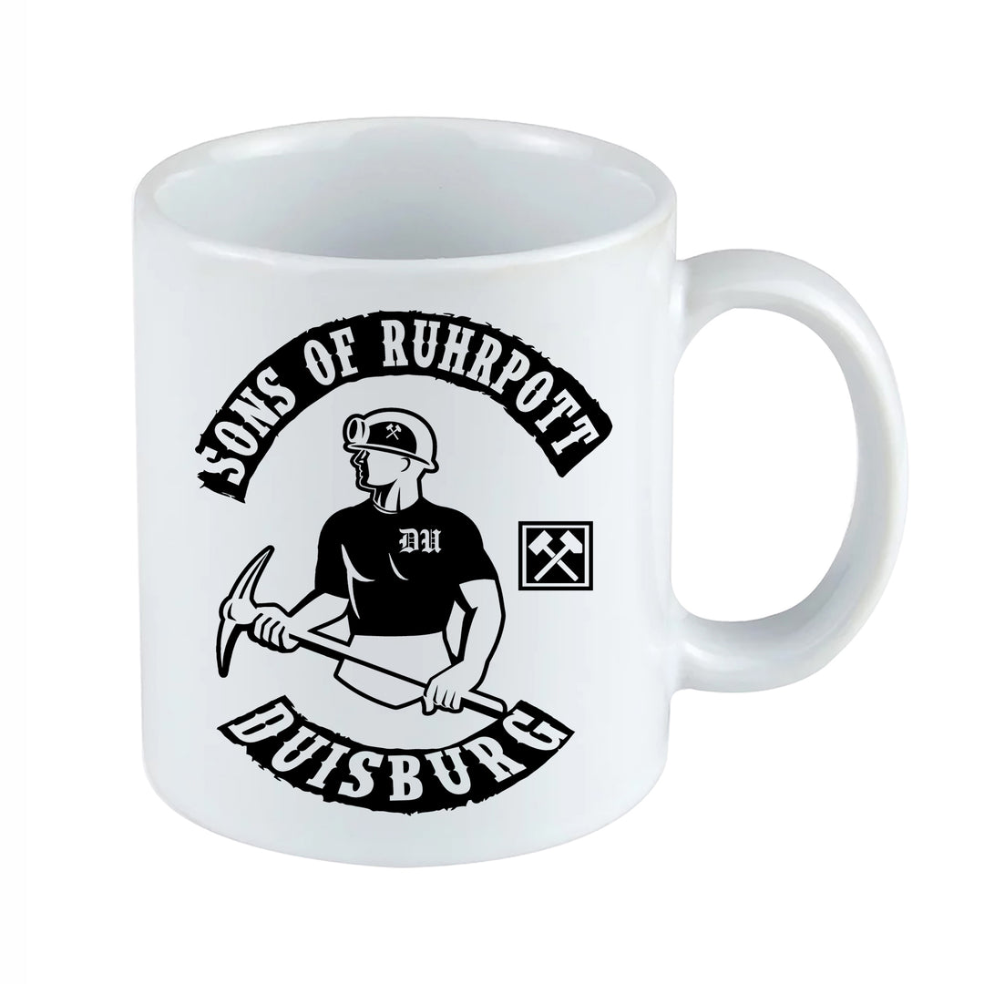 Sons of Ruhrpott Tasse | Glück auf Kaffeetasse Kaffeebecher Zeche Kumpel Ruhrgebiet