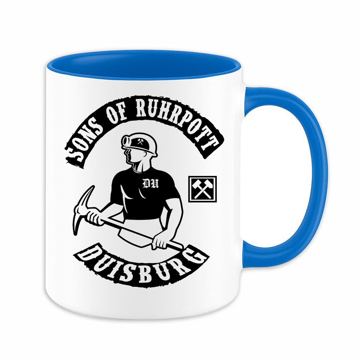 Sons of Ruhrpott Tasse | Glück auf Kaffeetasse Kaffeebecher Zeche Kumpel Ruhrgebiet