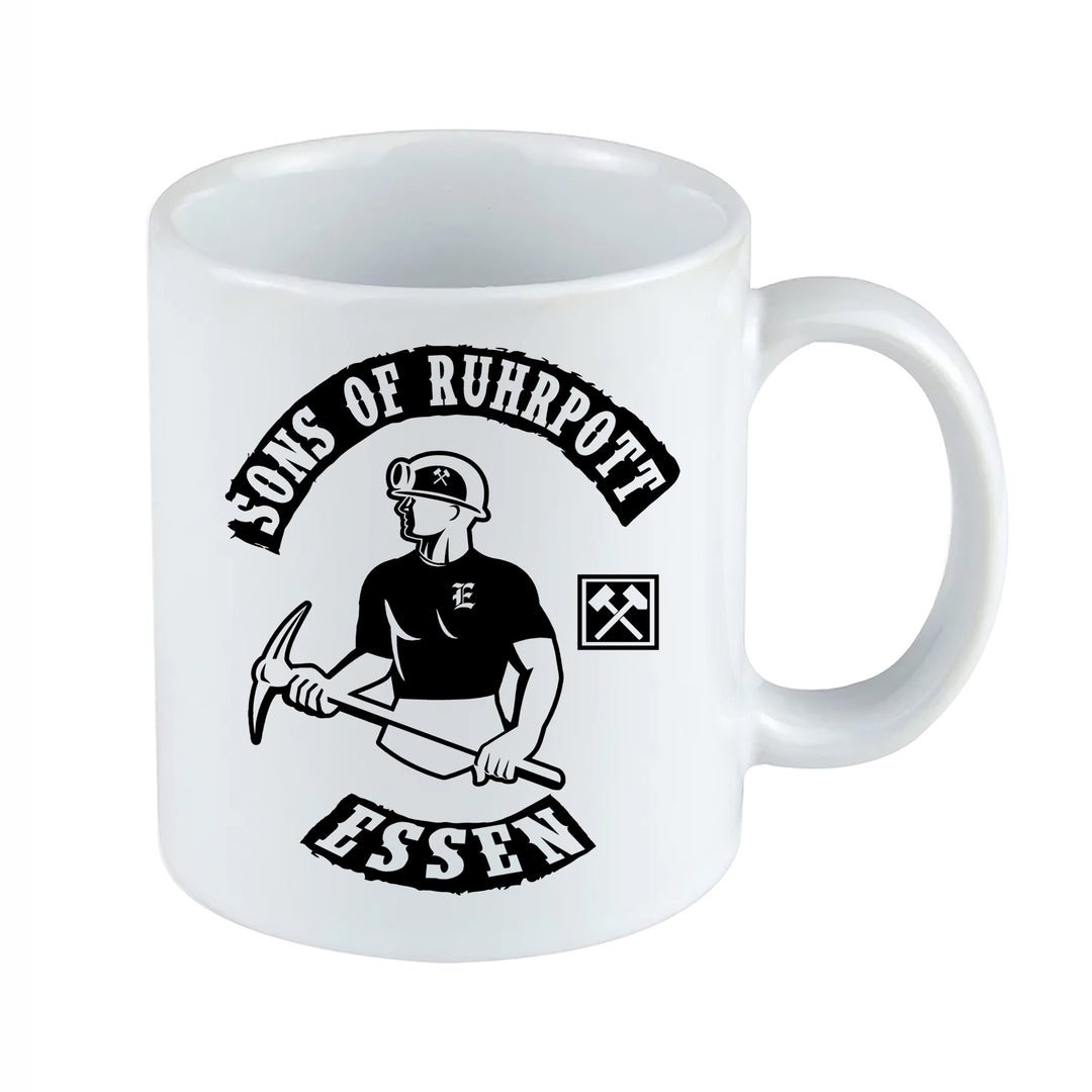 Sons of Ruhrpott Tasse | Glück auf Kaffeetasse Kaffeebecher Zeche Kumpel Ruhrgebiet