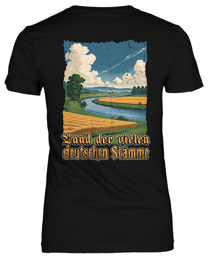 Heimat Sachsen-Anhalt Damen T-Shirt | Magdeburg Ostdeutschland Halle | FB