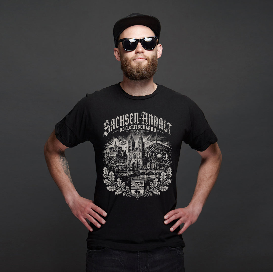 Historica Sachsen-Anhalt T-Shirt | Ostdeutschland Heimat Harz