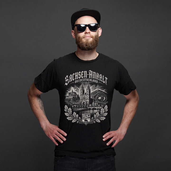 Historica Sachsen-Anhalt T-Shirt | Ostdeutschland Heimat Harz
