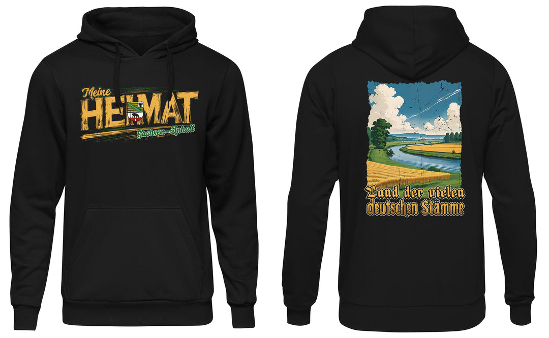 Heimat Sachsen-Anhalt Kapuzenpullover | Magdeburg Ostdeutschland Halle | FB