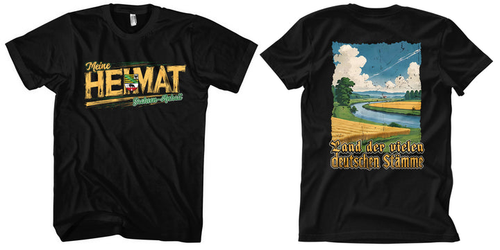 Heimat Sachsen-Anhalt T-Shirt | Magdeburg Ostdeutschland Halle | FB