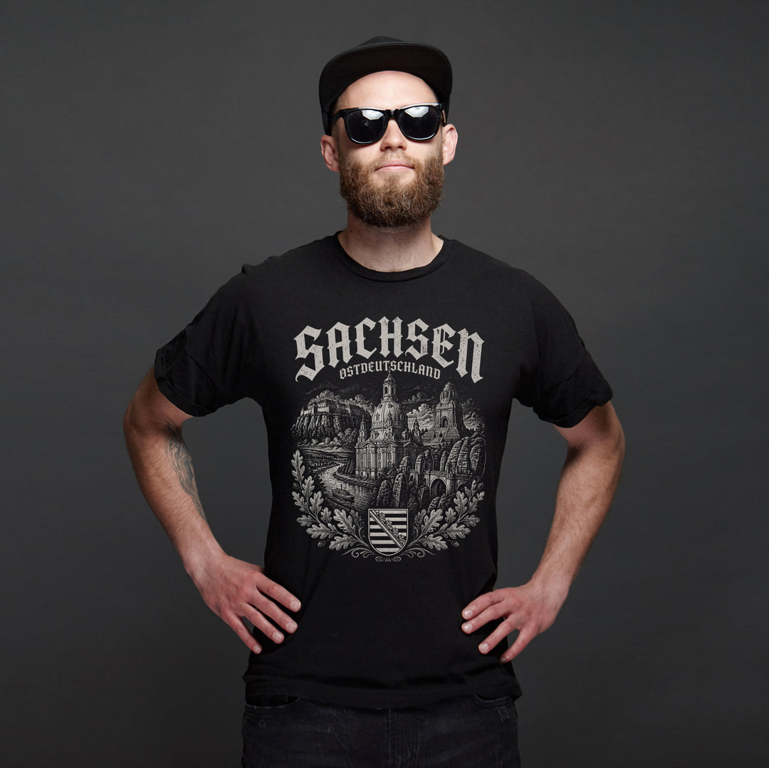 Historica Sachsen T-Shirt | Ostdeutschland Heimat