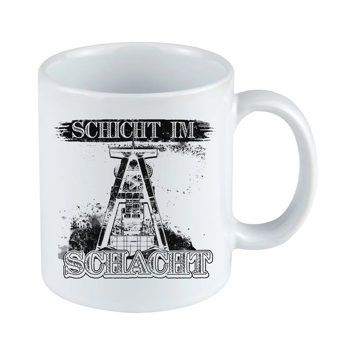 Schicht im Schacht Tasse | Kaffeebecher Bergbau Kumpel Zeche Ruhrpott Kaffeetasse