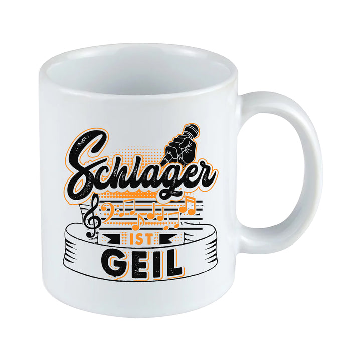 Partys ohne Schlager Tasse | Musik Party Kaffeetasse Kaffeebecher Geschenk