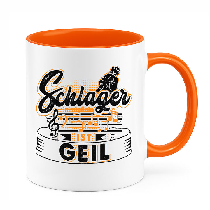 Partys ohne Schlager Tasse | Musik Party Kaffeetasse Kaffeebecher Geschenk