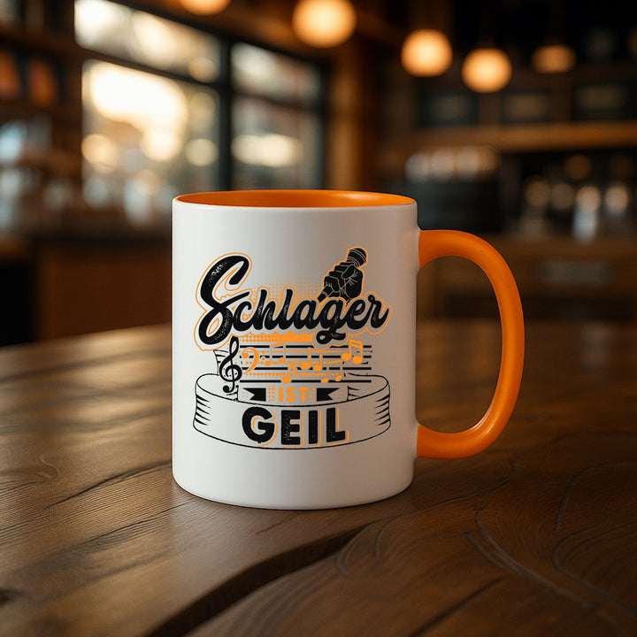 Partys ohne Schlager Tasse | Musik Party Kaffeetasse Kaffeebecher Geschenk