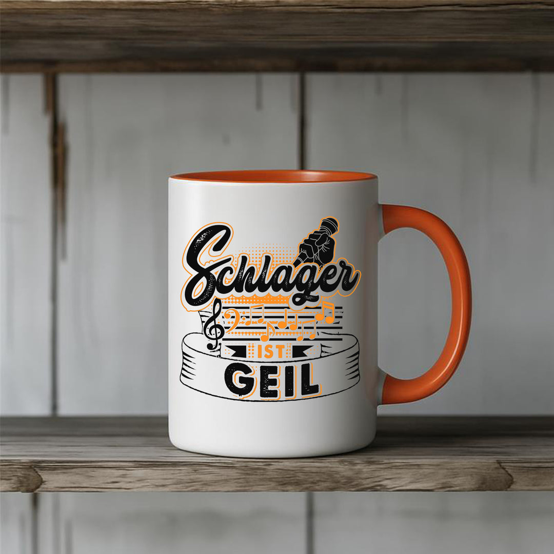 Partys ohne Schlager Tasse | Musik Party Kaffeetasse Kaffeebecher Geschenk