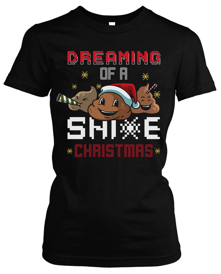 Shite Christmas Damen T-Shirt | Weihnachten Xmas Grinch