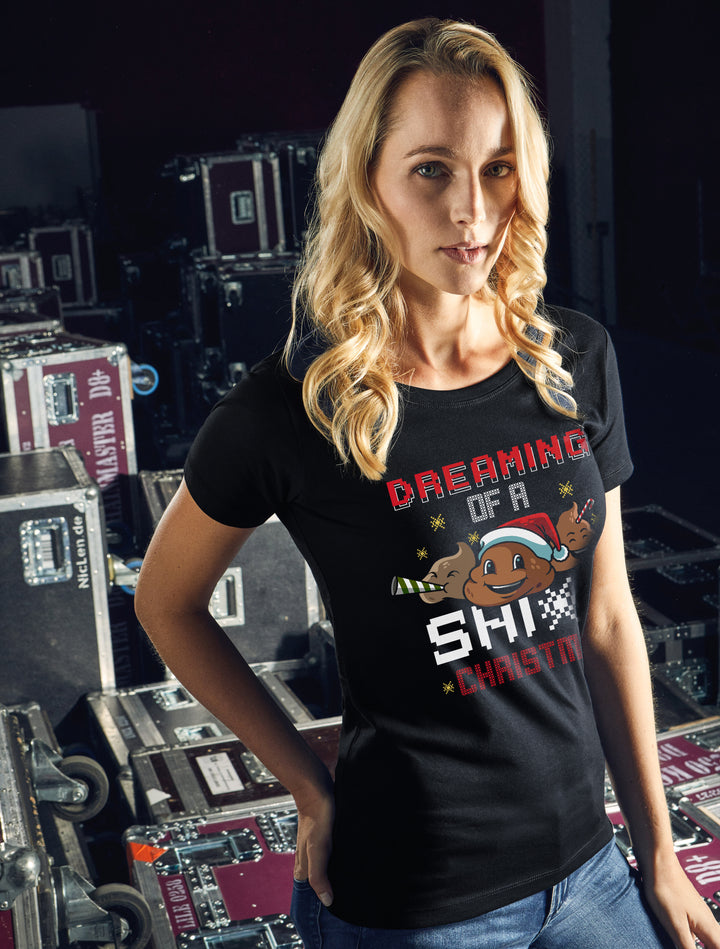 Shite Christmas Damen T-Shirt | Weihnachten Xmas Grinch