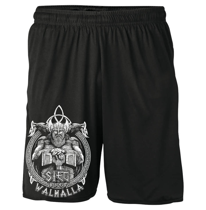 Sieg oder Walhalla Shorts | Berseker Valhalla | Odin