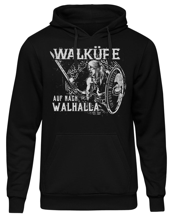 Sieg oder Walhalla Kapuzenpullover | Odin Wikinger Valhalla | M1 Walküre