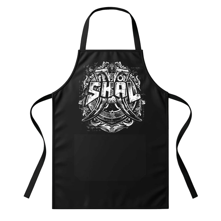 Grillschürze – „Skal“ – BBQ Schürze mit Spruch für Männer