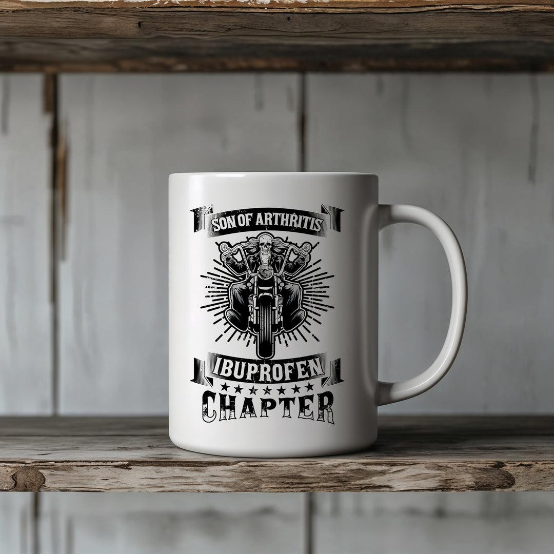 Son of Arthritis Tasse | Biker Kaffeetasse Motorradfahrer Kaffeebecher Biker Motorrad