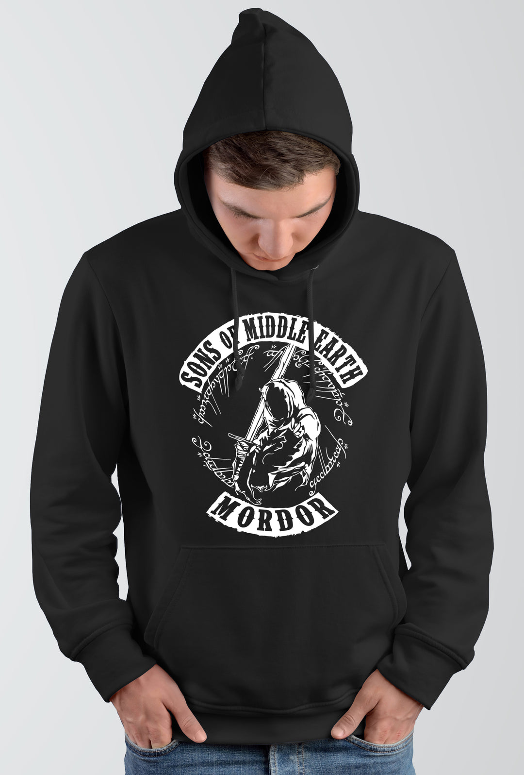 Sons of Middle Earth Kapuzenpullover | Fantasy Hoodie Mordor Hobbit