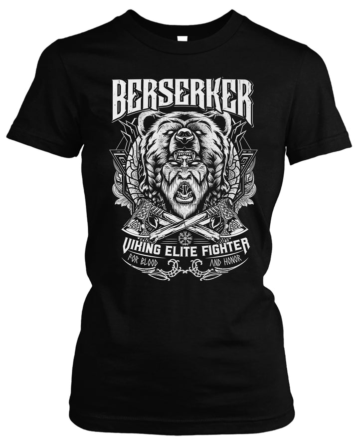 Sons of Ragnar Berserker Damen T-Shirt | Wikinger Odin Vikings Walhalla | M1